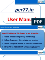 Super77.in: User Manual