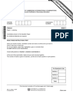 IGCSE Listening Paper 2010