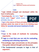 Chapter Two PPT Logic & C.thinking
