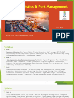 Logistics & Port Management Course