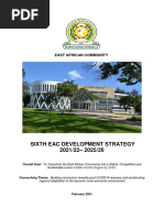 6th EAC Development Strategy