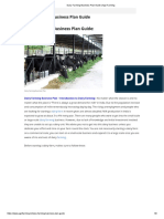 Dairy Farming Business Plan Guide - Agri Farming