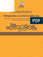 Lab Specifications: Refrigeration and Air-Conditioning