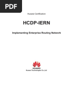 HCNP (HCDP) Routing and Switching Training - IERN en Book-Content