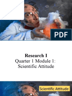 ResearchI Q1 L1 Scientific Attitude