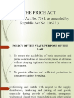 M1 The Price Act