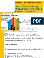 Introduction To Home Visiting