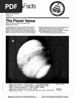 NASA Facts The Planet Venus