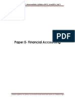 Paper 5-Financial Accounting: Answer To MTP - Intermediate - Syllabus 2012 - June2016 - Set 2