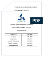 Indian Institute of Management Kashipur Business Statistics