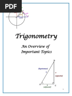 Trigonometry Theory With Examples