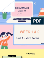 Grammar: Verb Forms