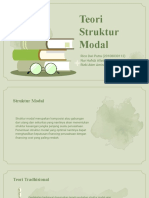 Teori Struktur Modal - Kelompok 10