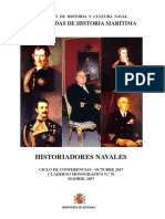 Cuaderno Mono Ihcn 76 Historiadores Navales