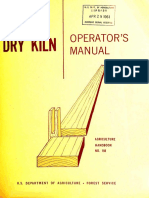 Dry Kiln: Operator'S Manual