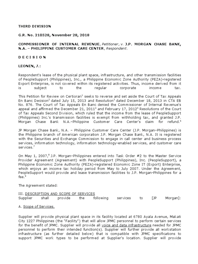 CIRvJP PDF Taxes Jp Chase