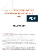 of Industrial Dispute Act