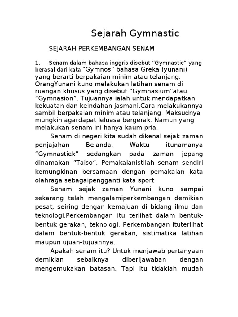 Kata Gymnastic Berasal Dari Bahasa Crystallovescountry