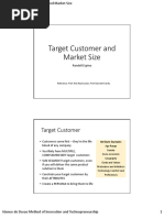 Techno 3 Target Customer and Market Size