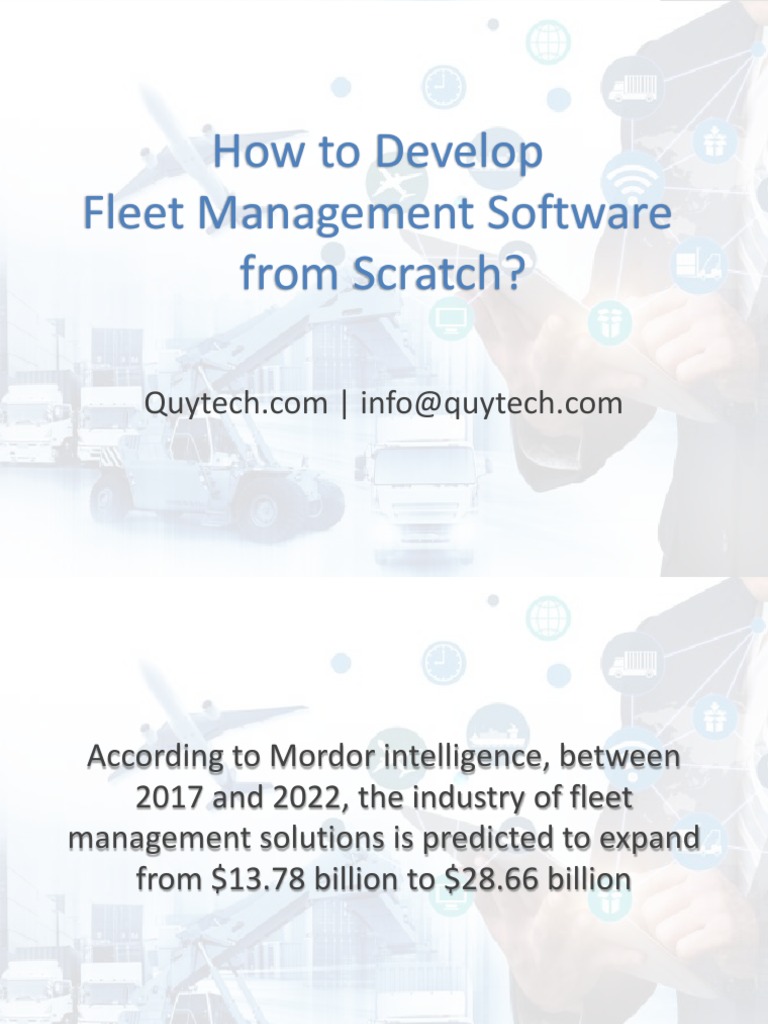 Developing Fleet Management Software | PDF