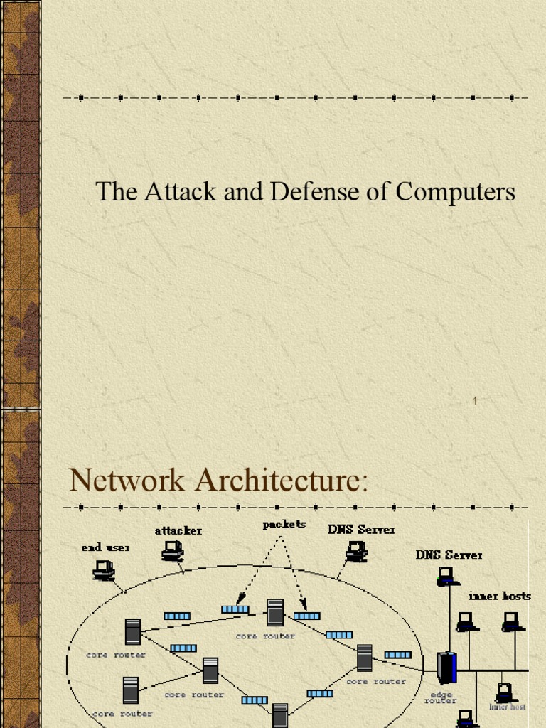 The Attack and Defense of Computers | PDF | Transmission Control ...