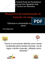 4. Aula 2 Bioquimica Da Transformacao Do Músculo Esquelético Em Carne. Parte I