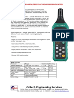 Caltech - Dew Point Meter 301