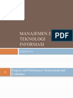 Manajemen Industri Teknologi Informasi: Lesson 10