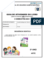 5º ANO-GUIA DE ARTES - para Alunos Não Presenciais