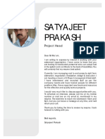 Satyajeet Prakash: Project Head