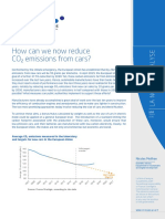 How can we reduce CO2 emissions from cars by 2030