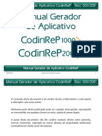 Manual Do Gerador de Aplicativo CodinReP