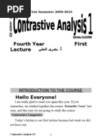 Download CONTRASTIVE ANALYSIS by nassma24 SN52585189 doc pdf