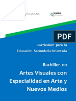 18 Bachiller en Artes Visuales Con Especialidad en Arte y Nuevos Medios