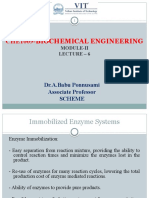 Lecture 6 (Immobilization of Enzymes)