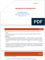 Principles Methods of Pasteurization