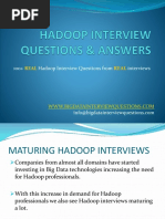 100+ Hadoop Interview Questions From Interviews