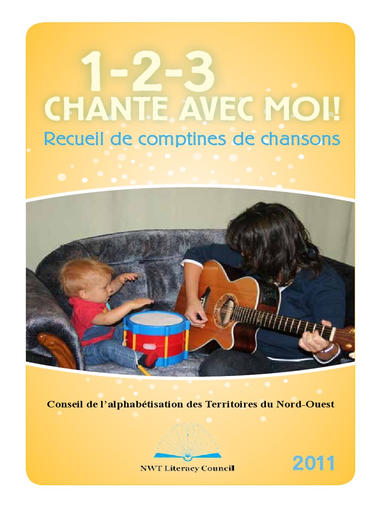 1 2 3 Chante Avec Moi Booklet | PDF | Arts du langage et discipline