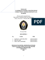 PubPol - MAP2021 - MAKALAH PUBLIC POLICY - KELOMPOK 2 CHAPTER 2