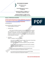 The College of Maasin: Module 3: Operation On Functions