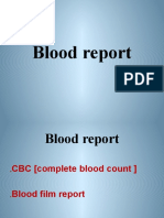 Blood Report