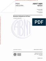 NBR 10131 de 072015 - Bombas Hidráulicas de Fluxo