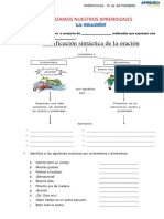 Reforzamos Miercoles 15 Setiembre