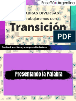 Palabras Diversas TRANSICIÓN (Primaria)