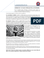 CASO DE ESTUDIO LOS AGENTES ECONÓMICOS Y EL FLUJO CIRCULAR DE LA ECONOMÍA