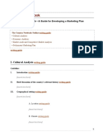 Country Notebook: The Country Notebook-A Guide For Developing A Marketing Plan