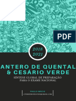 10. - 11. Antero de Quental e Cesário Verde