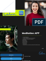 Digital Marketing Analysis For Calm Meditation App