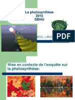 La Photosynthese