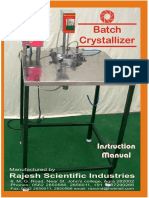 Batch Crystallizer: Rajesh Scientific Industries